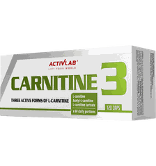 ACTIVLAB Carnitine 3 kapsulės, 120 vnt.