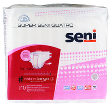 SENI Super Quatro XL autiņbiksītes, 10 gab.