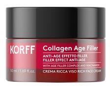 KORFF Collagen Age Filler Rich sejas krēms, 50 ml