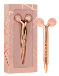 CRYSTALLOVE Rose Quartz 3D Lift masāžas rullītis, 1 gab.
