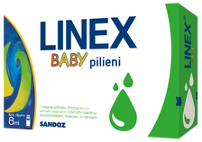 LINEX Baby pilieni, 8 ml