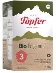 TOPFER Bio, Nr.3, No 10 mēnešiem piena maisījums, 600 g
