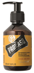 PRORASO Wood and Spice Beard Wash šampūns, 200 ml