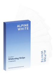 ALPINE WHITE Whitening Sensitive zobu balināšanas plāksnītes, 7 gab.
