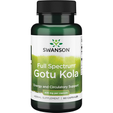 SWANSON Gotu Kola, psichologinei pusiausvyrai, kapsulės, 60 vnt.