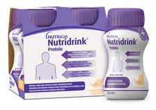 NUTRICIA Nutridrink Protein ar vaniļas garšu 125 ml dzēriens, 4 gab.