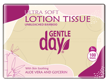 GENTLE DAY Bamboo Lotion Tissues salvetes, 100 gab.