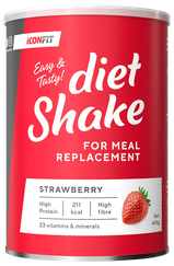 ICONFIT Diet Shake Strawberry pulveris, 495 g