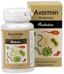 HEALINATURE Avormin kapsulas, 60 gab.