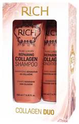 RICH Repairing Collagen (250+250 ml) matu kopšanas komplekts, 1 gab.