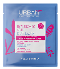 URBAN CARE Hyaluronic Acid & Collagen Pre-Wash maska matiem, 50 ml
