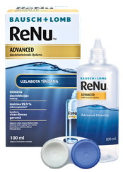 RENU   Advanced šķīdums kontaktlēcām, 100 ml