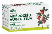 NATĒJA Mežrozīšu Augļu tēja maisiņos, 24 gab.
