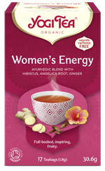 YOGI TEA Women’s Energy Bio tēja maisiņos, 17 gab.