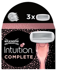 WILKINSON SWORD Intuition Complete rezerves asmeņi, 3 gab.