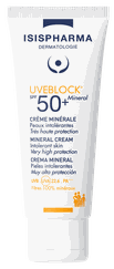 ISISPHARMA Uveblock SPF50+ Mineral Invisible krēms, 40 ml