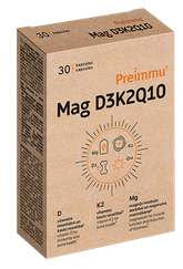 PREIMMU Mag D3K2Q10 kapsulės, 30 vnt.