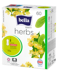 BELLA Panty Herbs Tilia ikdienas ieliktnīši, 60 gab.