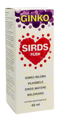 GINKO Sirds pilieni, 40 ml