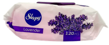 SLEEPY Lavender  mitrās salvetes, 120 gab.