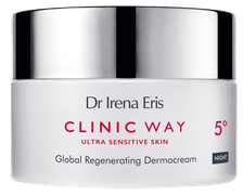 CLINIC WAY  5 Wrinkle Filling nakts sejas krēms, 50 ml