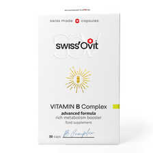 SWISS OVIT Vitamin B Complex kapsulas, 30 gab.