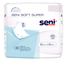SENI Soft Super 60 x 90 cm absorbējošie palagi, 30 gab.