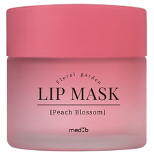 MEDB Floral Garden Peach Blossom maska lūpām, 20 g