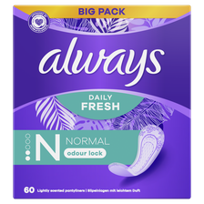 ALWAYS  Dailies Fresh&Protect Normal ikdienas ieliktnīši, 60 gab.