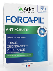 FORCAPIL Anti-Chute tabletes, 30 gab.