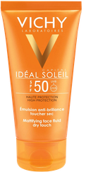 VICHY Capital Soleil Mattifying Face Dry Touch SPF 50 emulsija, 50 ml