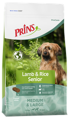 PRINS ProCare Senior Lamb&Rice sausā barība, 12 kg
