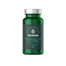 SILVANOLS Hyaluronic Acid With MSM kapsulės, 120 vnt.