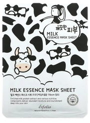 ESFOLIO Pure Skin Milk Essence auduma sejas maska, 1 gab.