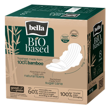 BELLA Bio Based Long higiēniskās paketes, 8 gab.
