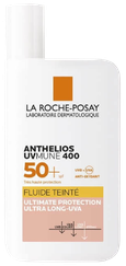 LA ROCHE-POSAY Anthelios UVmune 400 Tinted Fluid SPF50+ saules aizsarglīdzeklis, 50 ml