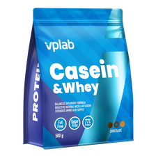VPLAB Casein & Whey Chocolate Flavour pulveris, 500 g