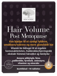 NEW NORDIC Hair Volume Post Menopause tabletes, 90 gab.