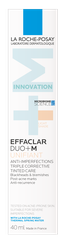 LA ROCHE-POSAY Effaclar Duo+M Unifiant sejas krēms, 40 ml
