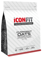 ICONFIT Overnight Oats - Chocolate-Peanut biezputra, 1000 g