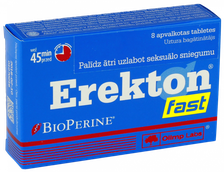 OLIMP LABS Erekton Fast tabletes, 8 gab.