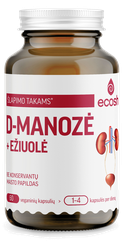 ECOSH D-manozė su ežiuole kapsulės, 60 vnt.