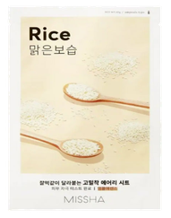 MISSHA Airy Fit Rice sejas maska, 19 g