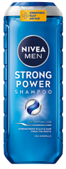 NIVEA Men Strong Power šampūns, 500 ml