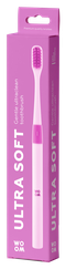 WOOM Ultra Soft Rozā zobu birste, 1 gab.