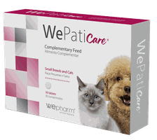 WEPHARM WePaticare Mazo Šķirņu Suņiem Un Kaķiem tabletes, 30 gab.