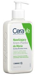 CERAVE Moisturising With Ceramides attīrošs krēms, 236 ml