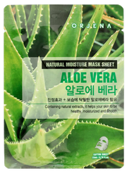ORJENA Natural Moisture Aloe auduma sejas maska, 1 gab.
