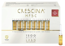 CRESCINA 1300 Transdermic Woman ampulas, 20 gab.