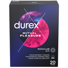 DUREX Mutual Pleasure prezervatīvi, 20 gab.